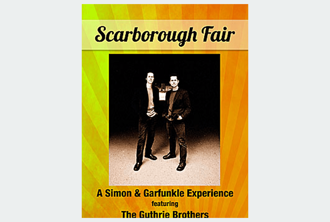 Scarborough Fair concert poster